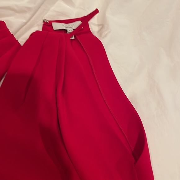 ADAM By Adam Lippes Red Silk Halter Top size XS - Picture 11 of 11